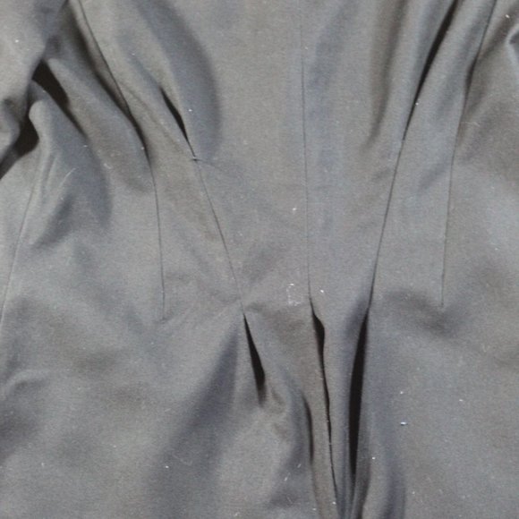 Vintage 80s TOV Size Small Black Jacket with Shoulder Pads - Picture 4 of 9